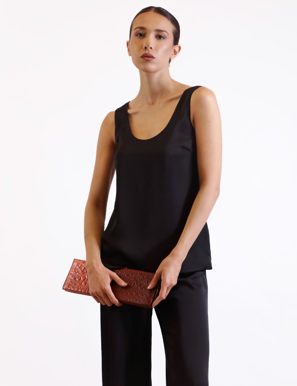 Tramontane Top In Black - Image 2