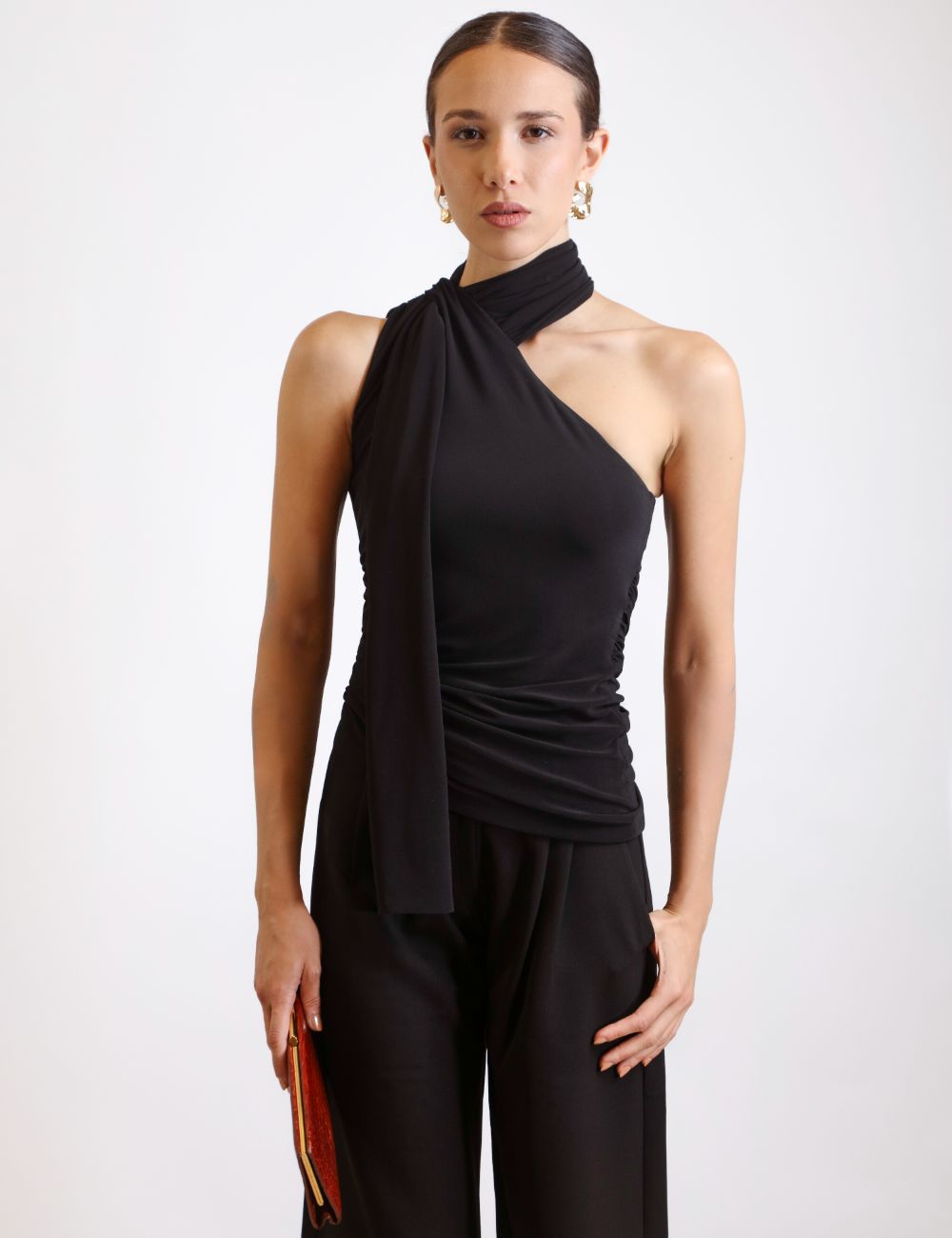 Sided Halter Neck Top - Image 3